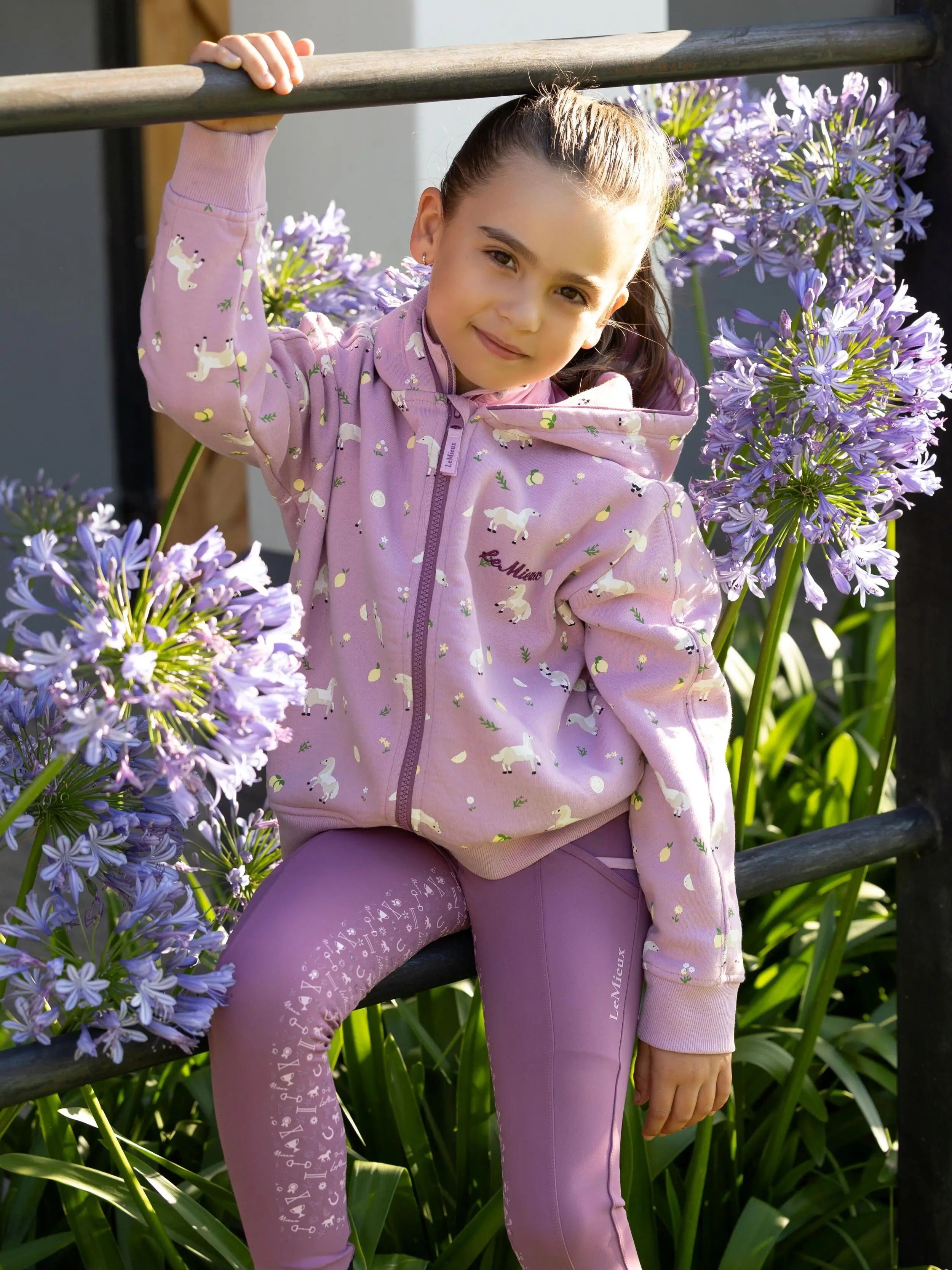 LeMieux Mini Charlie Zip Through - Fondant