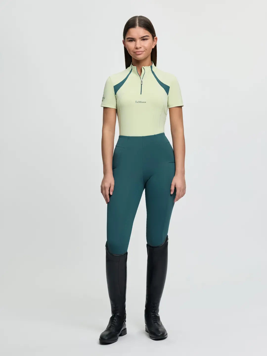 LeMieux Young Rider Mia Mesh Base Layer - Macaron
