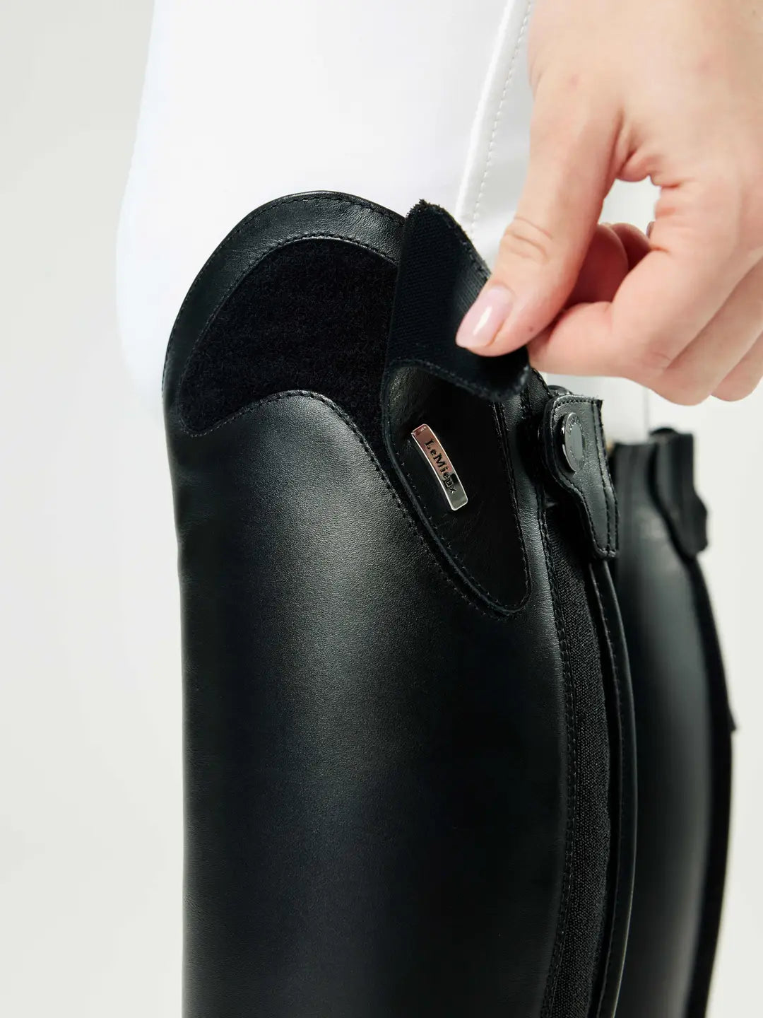 Lemieux Junior Interchangeable Riding Boots - Black