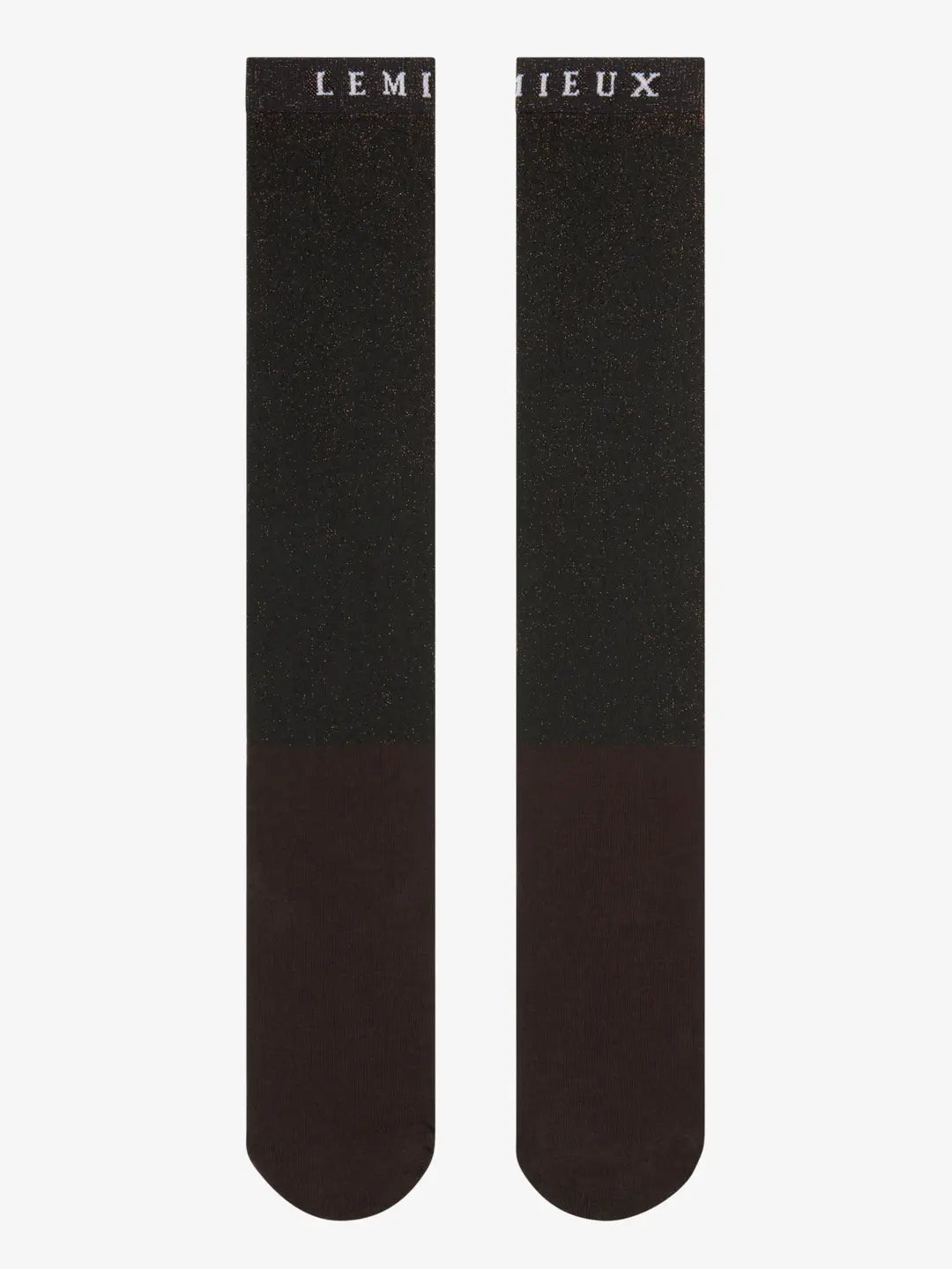 LeMieux Brilliance Competition Socks - Espresso