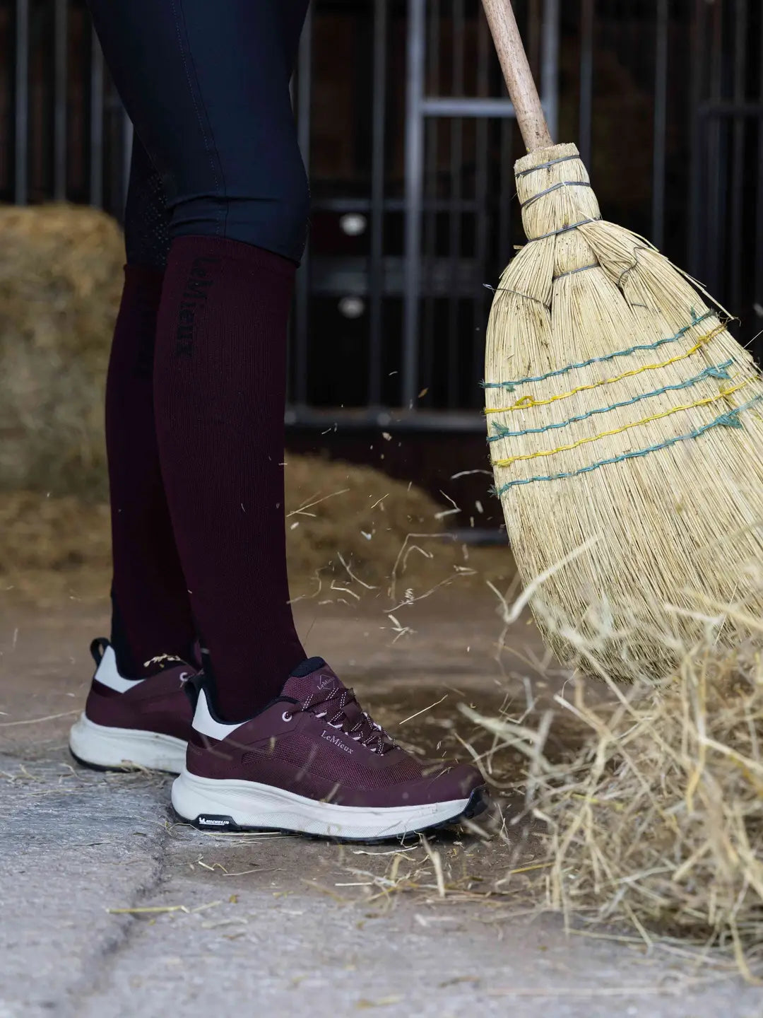 LeMieux Kanta Waterproof Trainers - Bramble