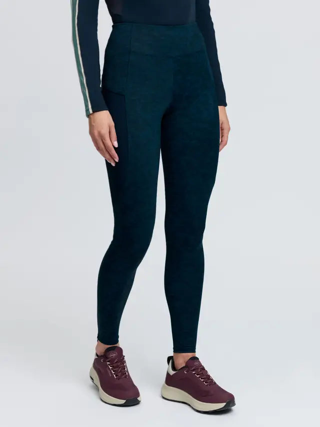 LeMieux Naomi Pull On Breeches - Printed Navy