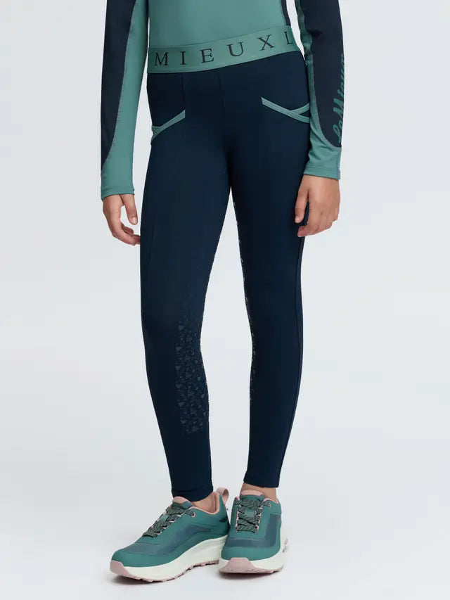 LeMieux Mini Pull Ons - Navy/Aloe