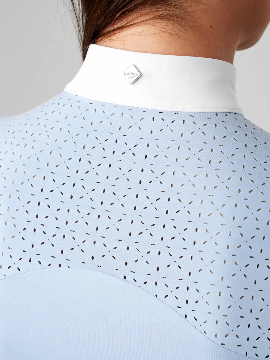 LeMieux Olivia Long Sleeve Show Shirt Mist