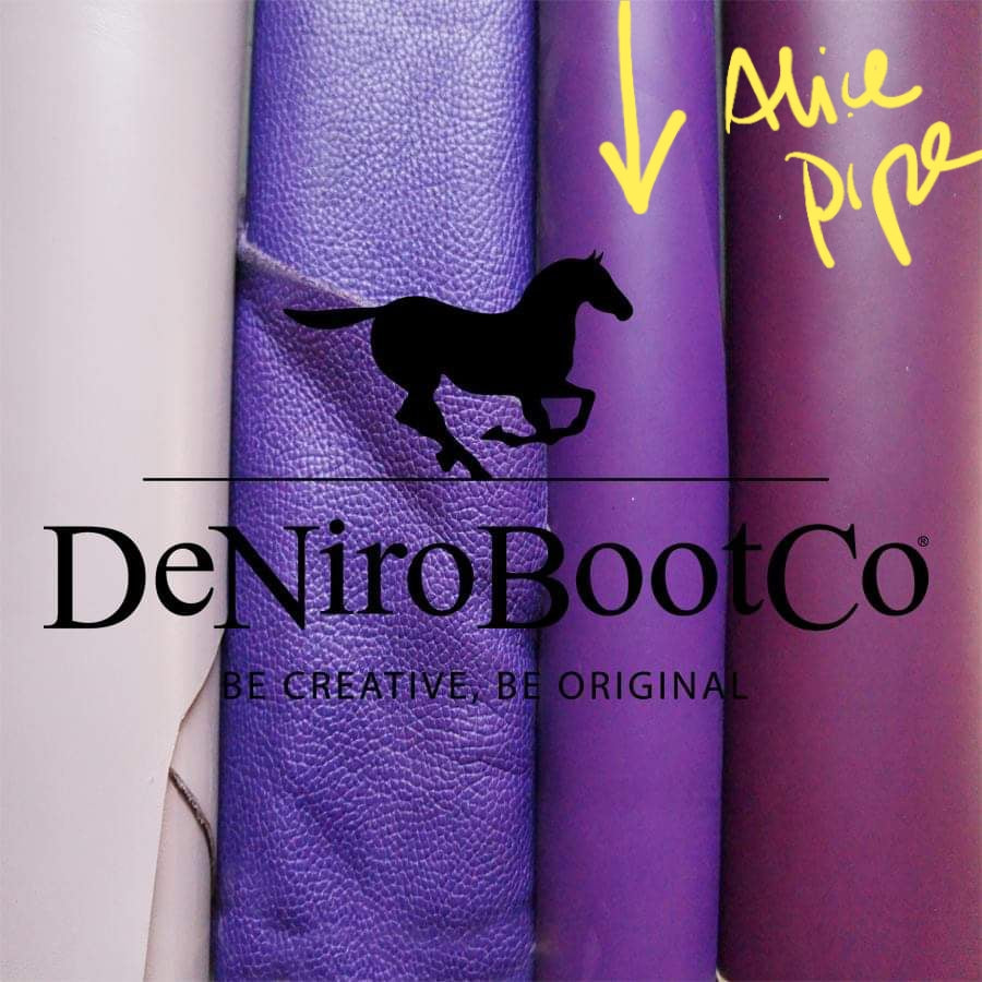DeNiro Boots with Purple Pink accent
