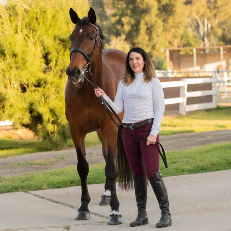 Equinavia Saga Dressage Crank Noseband Bridle & Reins