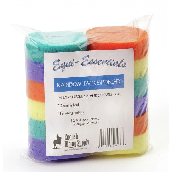 Equi Essentials Rainbow Tack Sponges