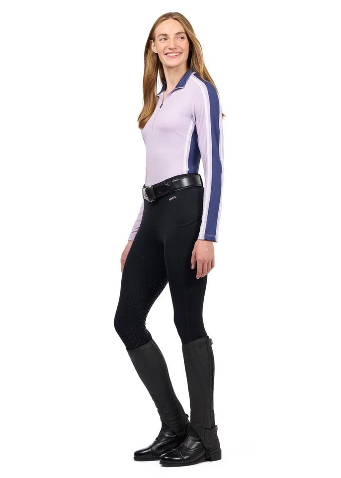 Kerrits Agility Coolcore Long Sleeve Shirt - Lunar/Lilac