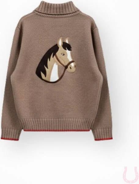 Bridle Up Hope Frontier Horseshoe Cardigan