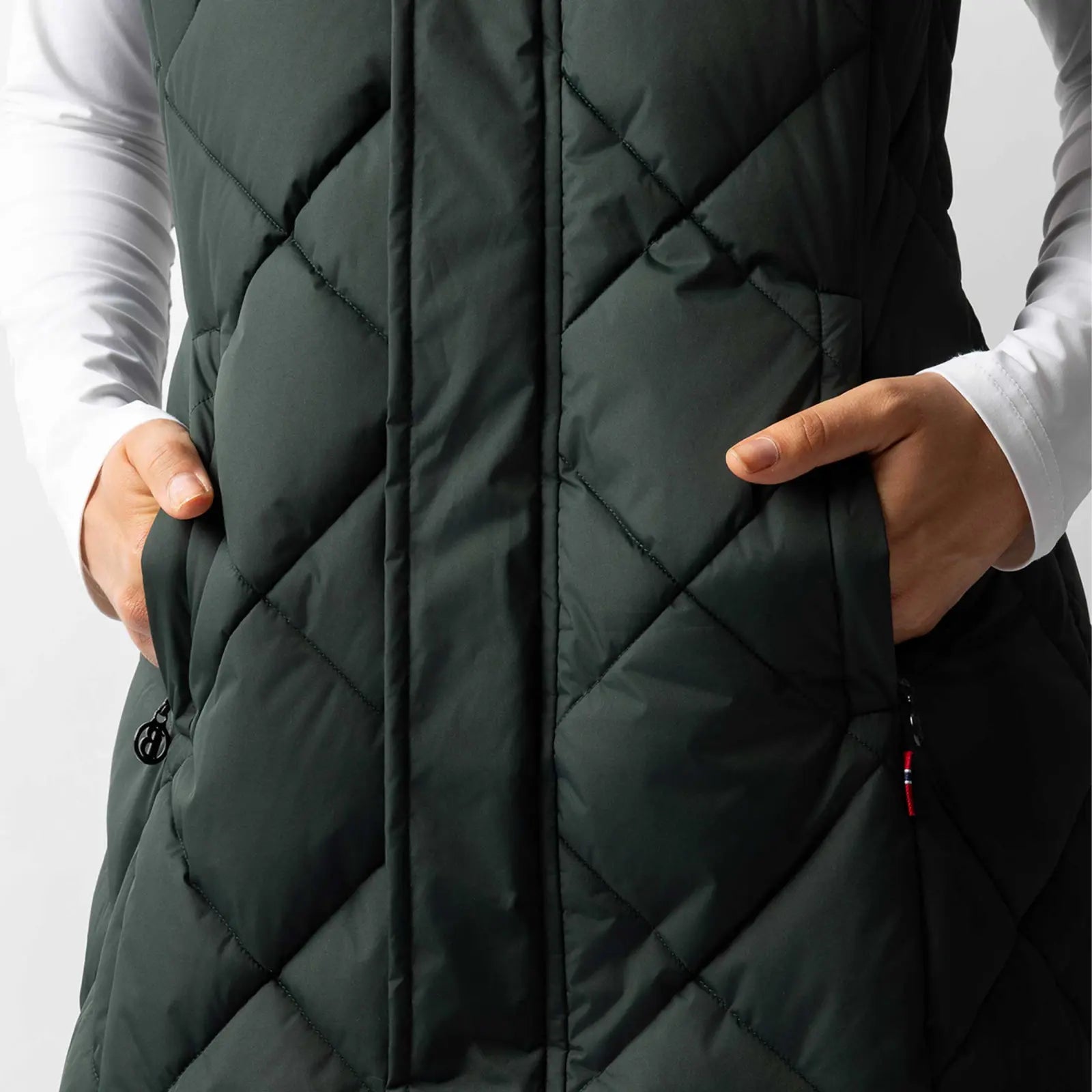 B Vertigo Gem Womens Long Padded Riding Vest