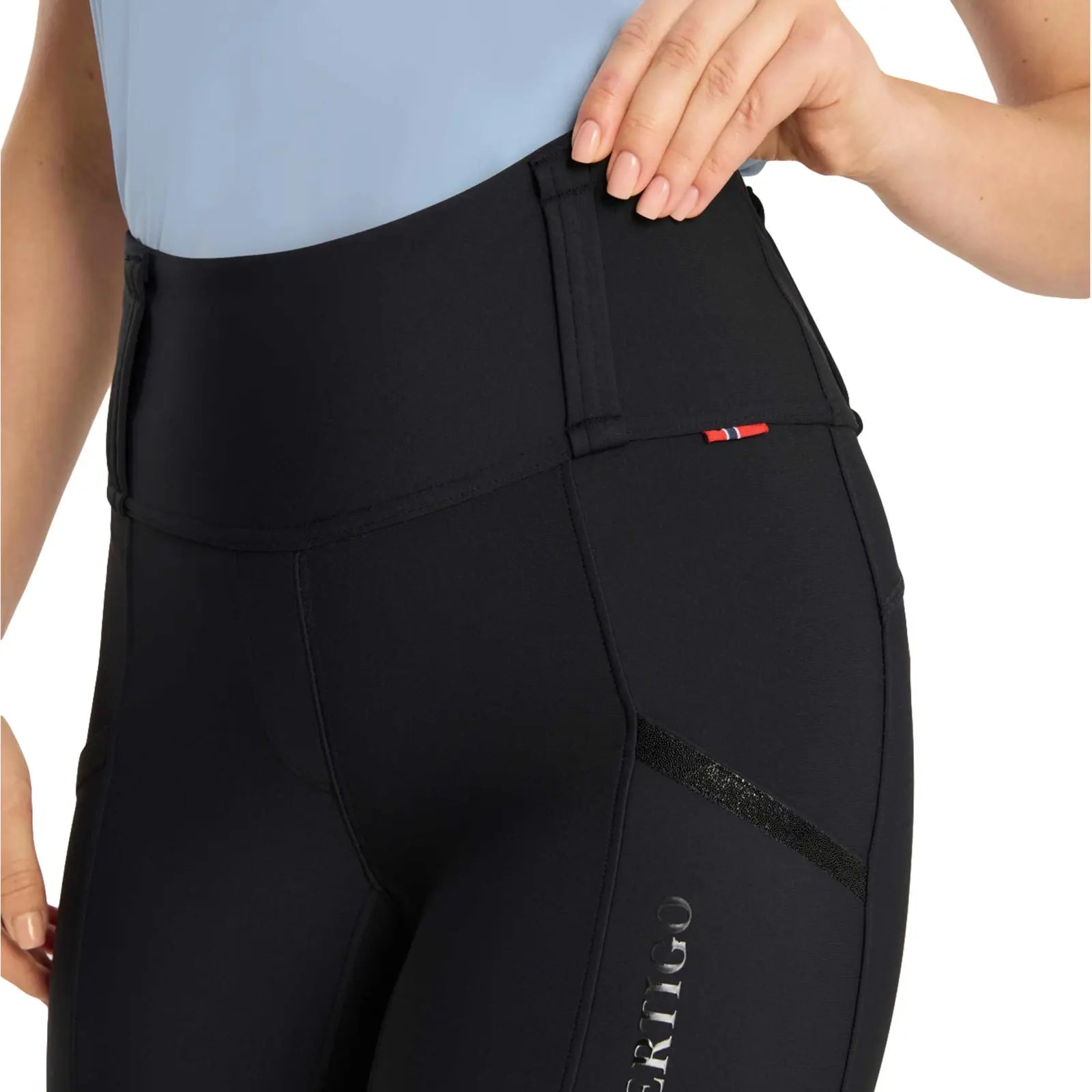 B Vertigo Diana Women's Compression Fullgrip Riding Tights