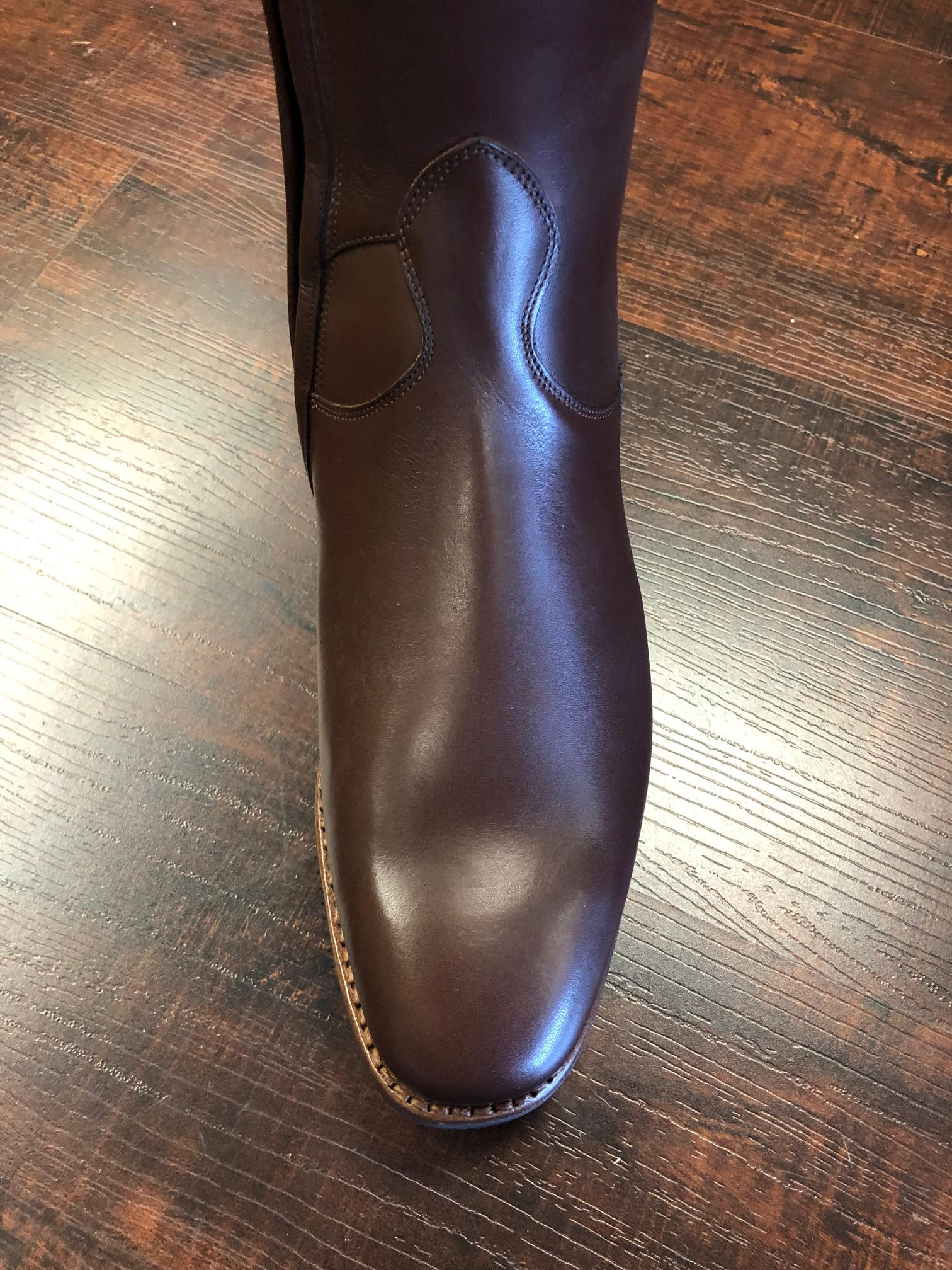 Deniro Tiziano custom tall Dressage boot