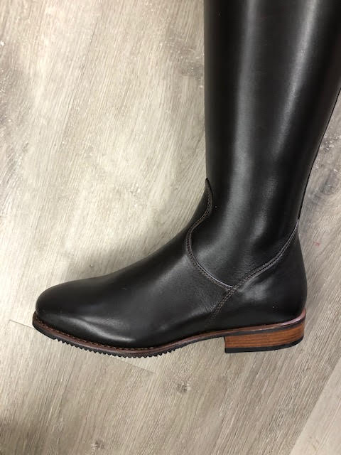 Tiziano Dressage boot Caffe with LV top