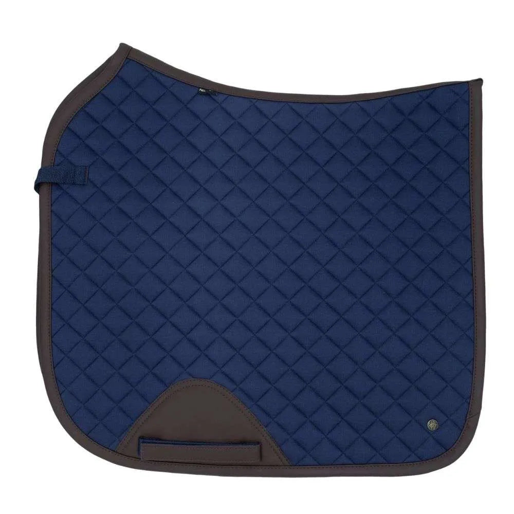 Sixteen Cypress Dressage Pad Full Navy & Hickory