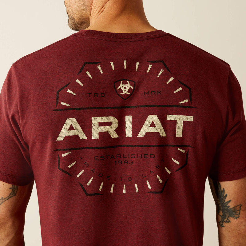 Ariat Mens Explorer Classic SS T Shirt S
