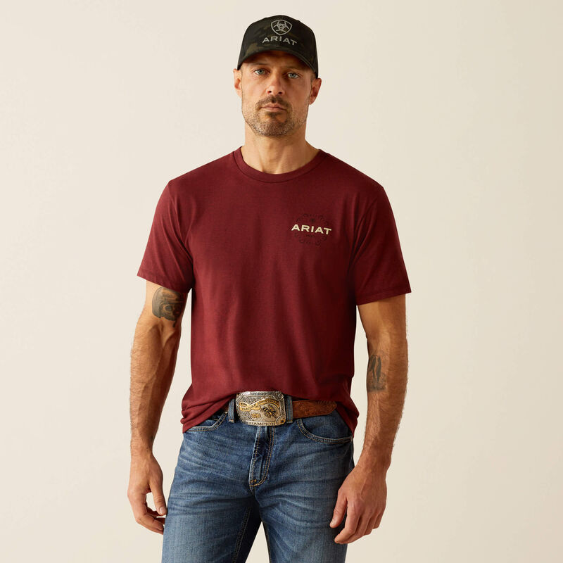 Ariat Mens Explorer Classic SS T Shirt S