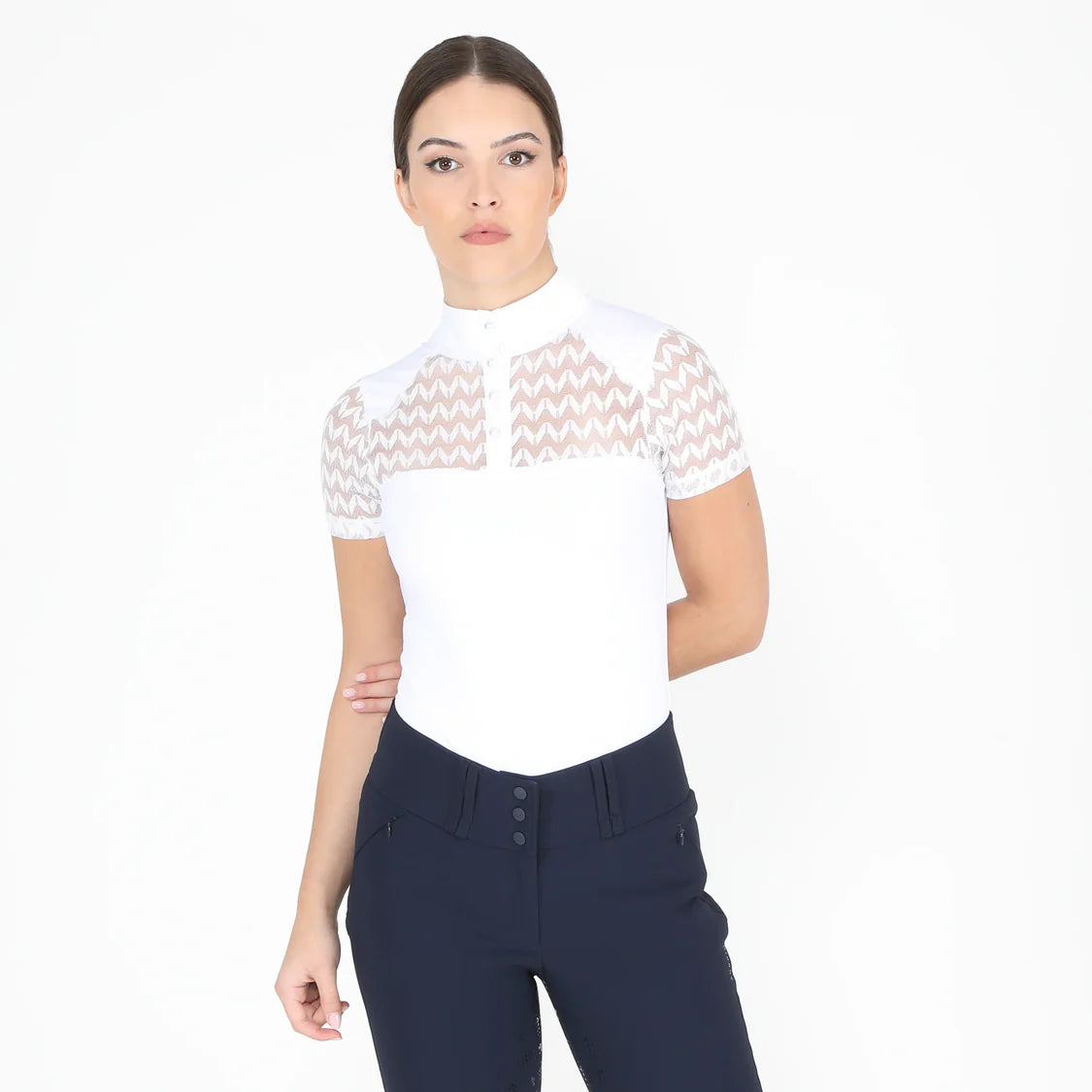 Aubrion Optima VX Show Shirt - White