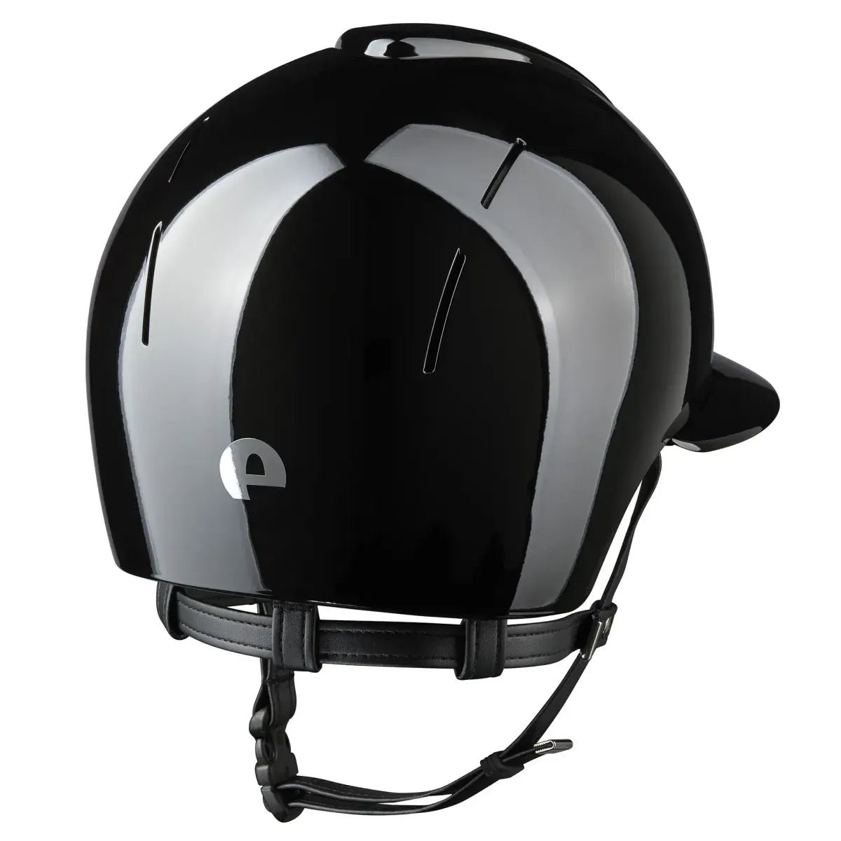 Kep Smart Nova Riding Helmet - Polish Black - Polo Peak