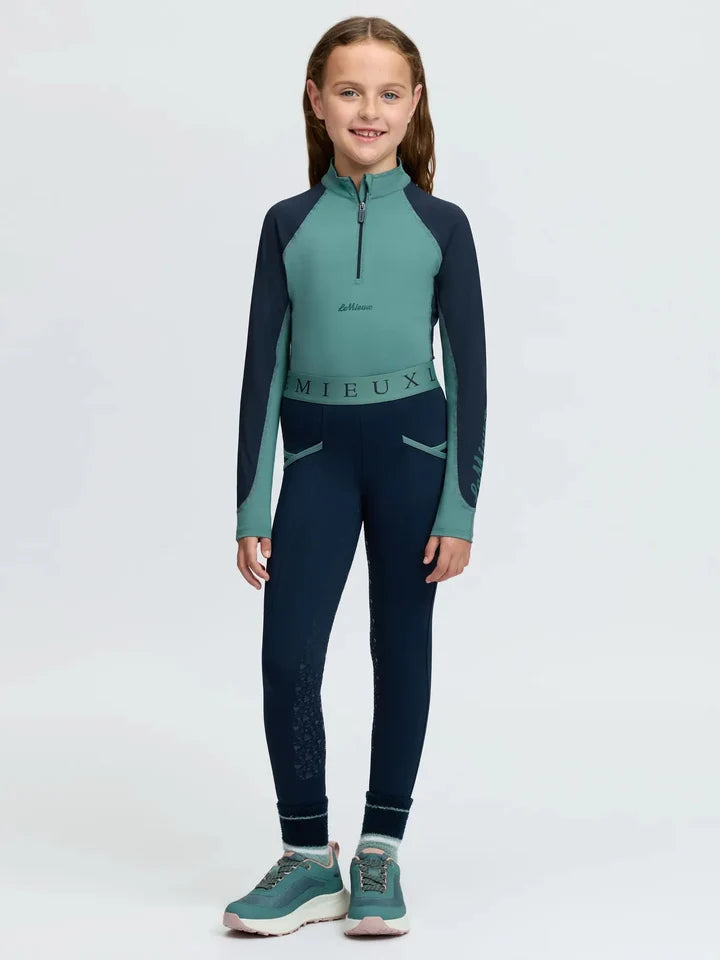 LeMieux Mini Base Layer - Navy/Aloe