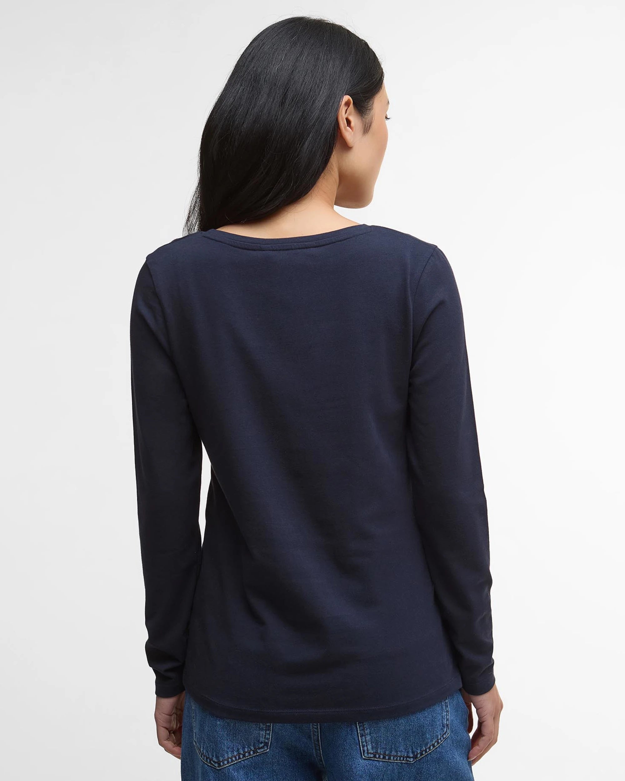 Barbour Hedley Long Sleeve T-Shirt Navy