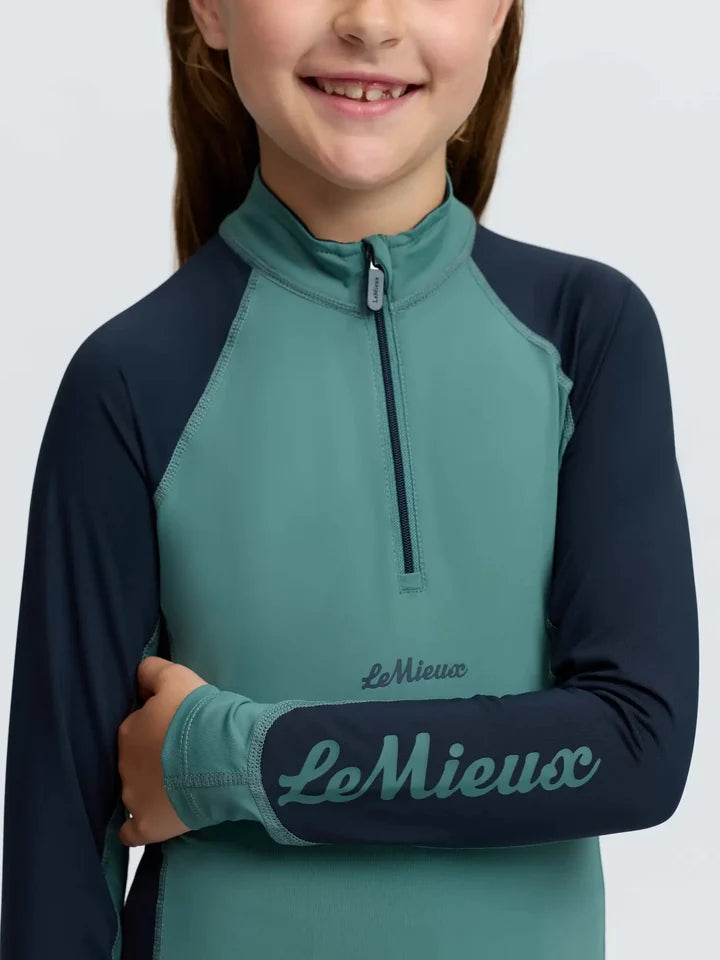 LeMieux Mini Base Layer - Navy/Aloe