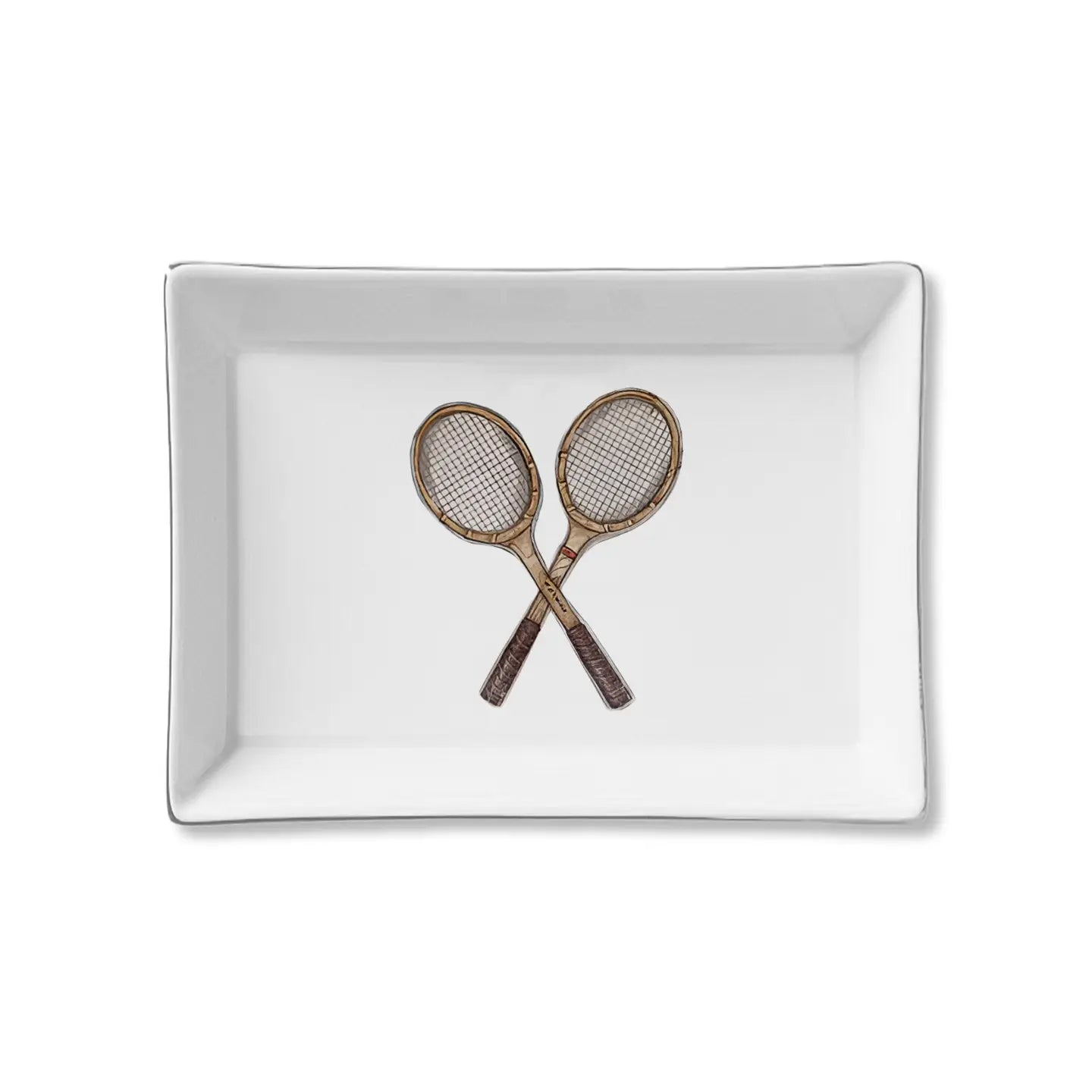 Catch All Tray Vintage Tennis