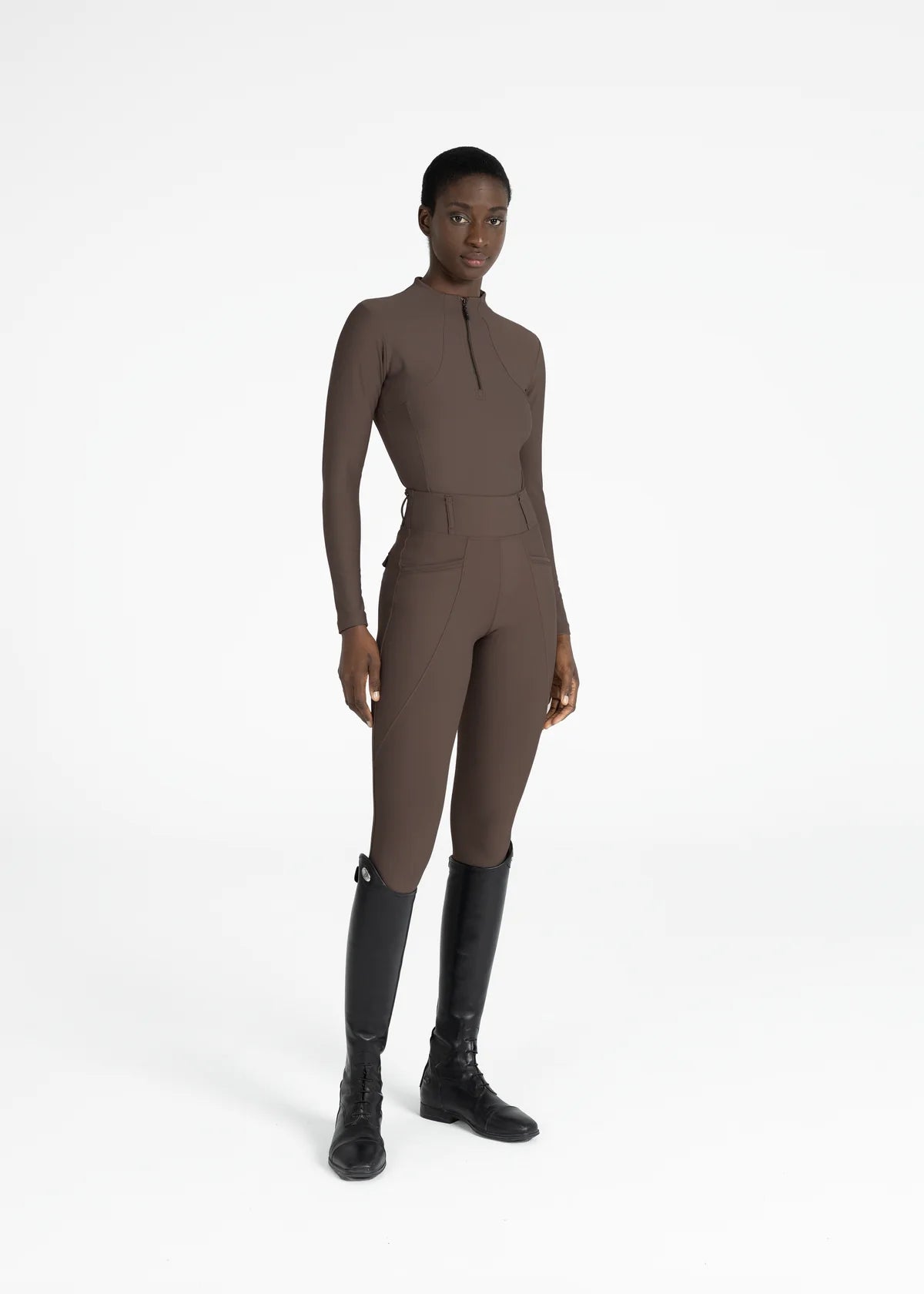 Maximillian Pro Riding Leggings - Mocha