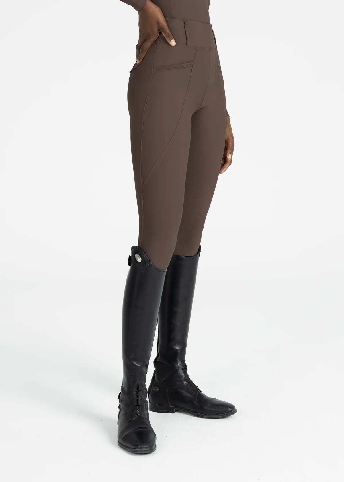Maximillian Pro Riding Leggings - Mocha
