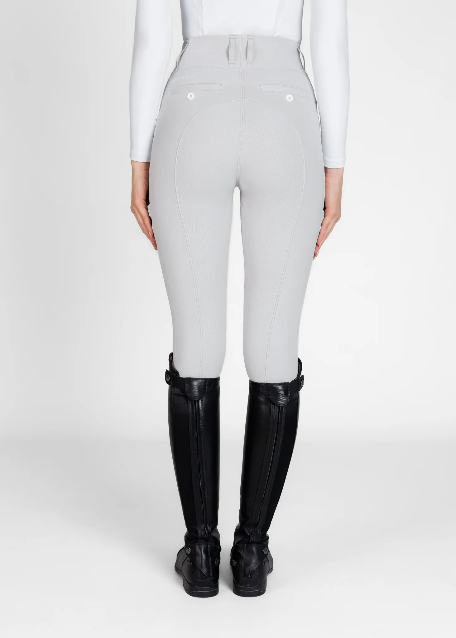 Maximilian Equestrian Tech Riding Leggings - Glacier