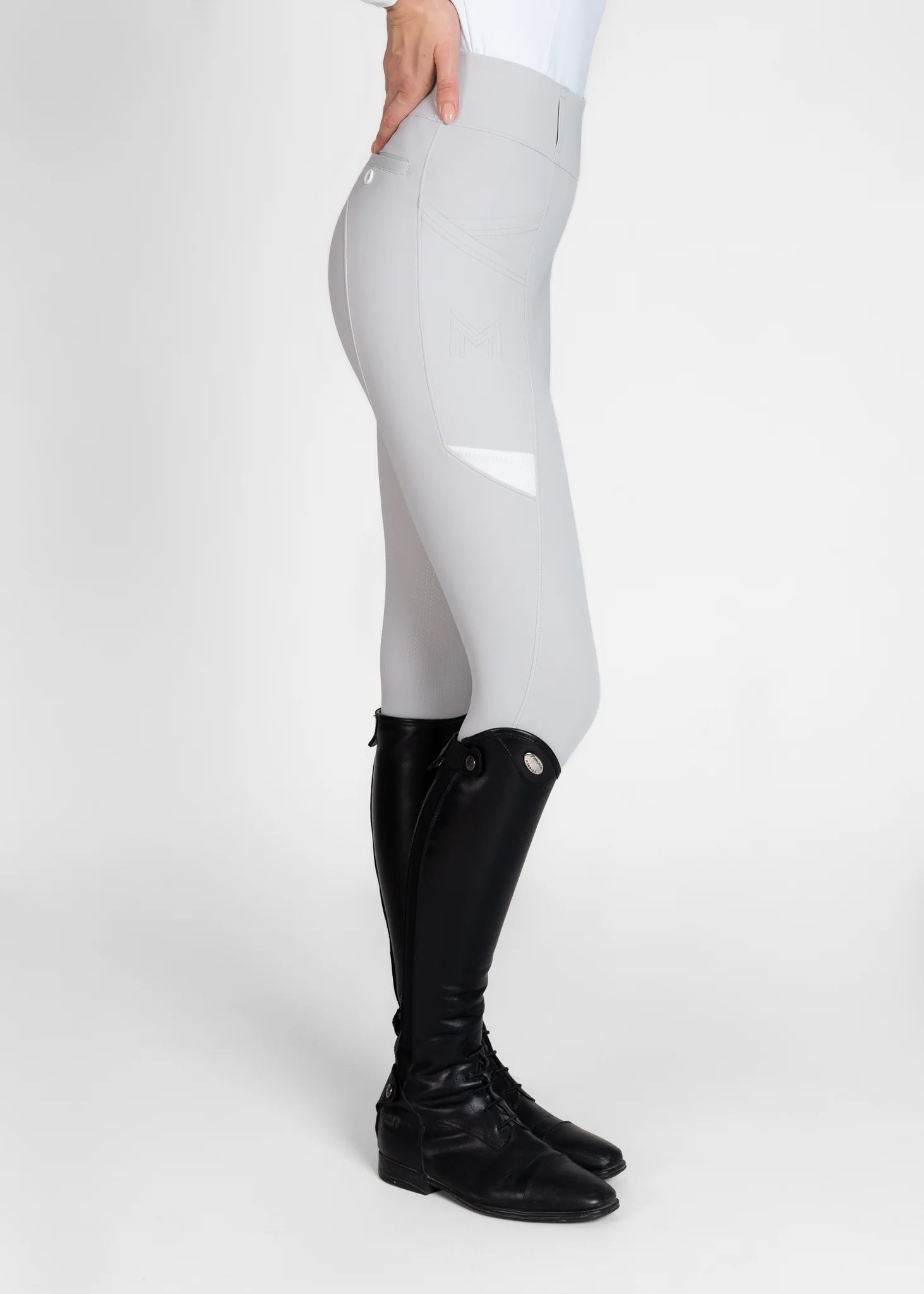 Maximilian Equestrian Tech Riding Leggings - Glacier