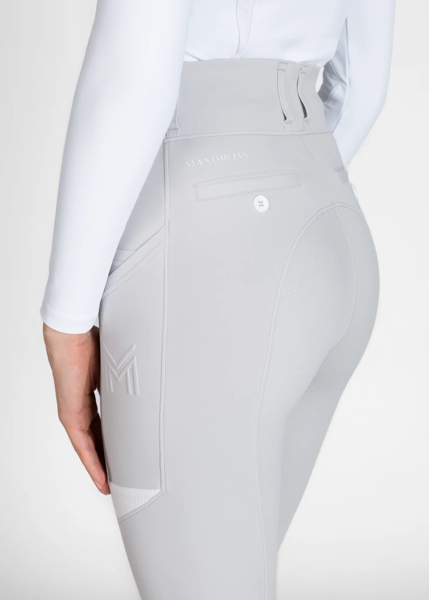 Maximilian Equestrian Tech Riding Leggings - Glacier