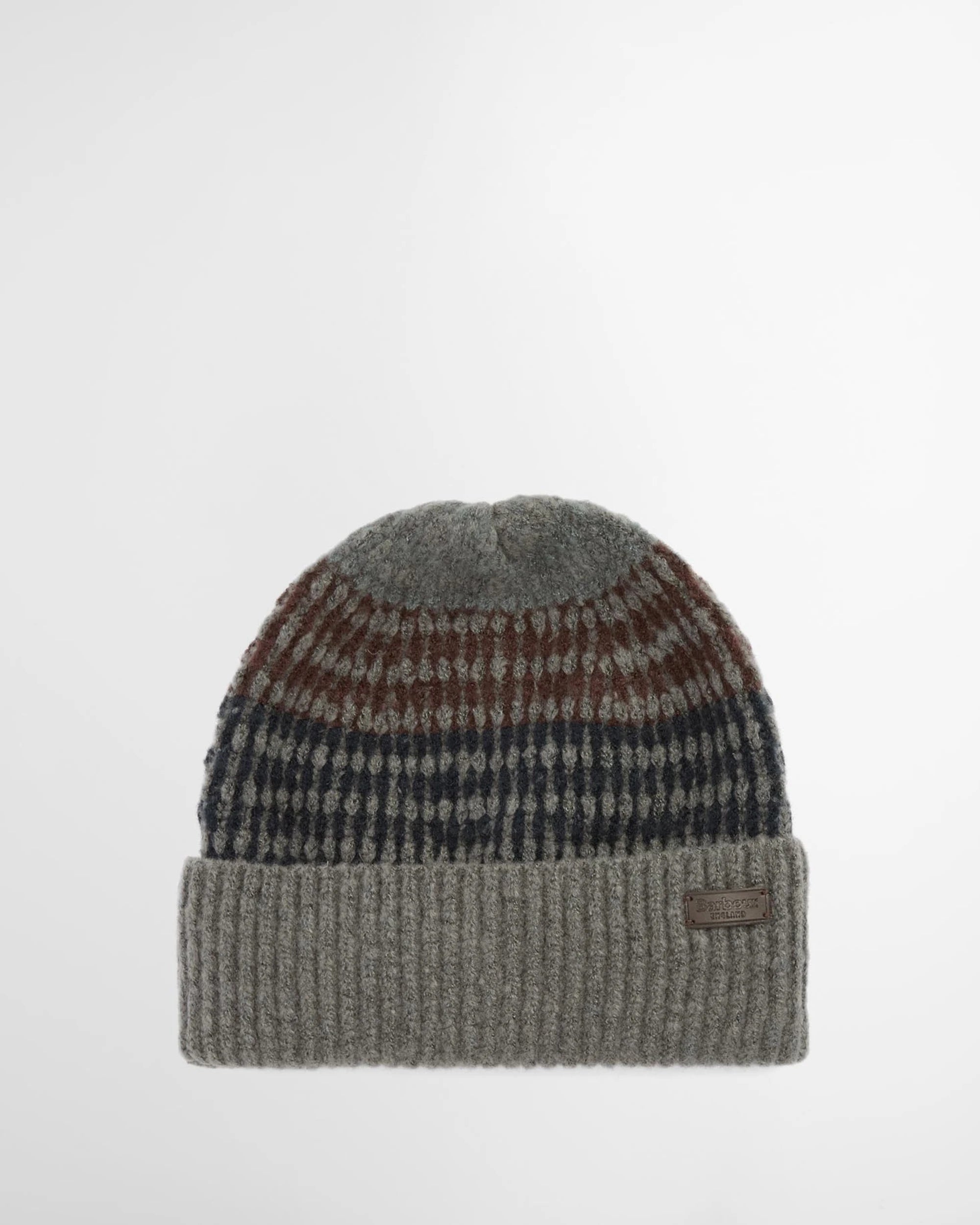 Barbour Branton Beanie & Scarf Gift Set Midnight Oak
