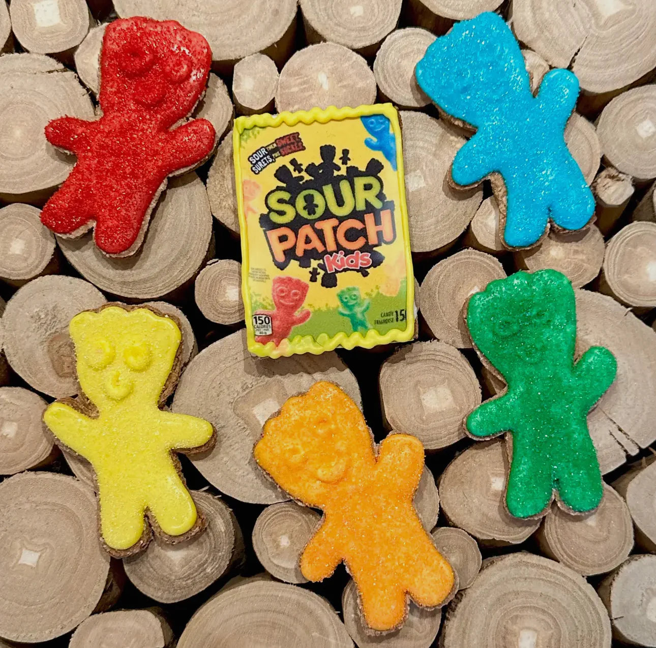 Blissful Cookies Icing Horse Cookies - Sour Patch Kids