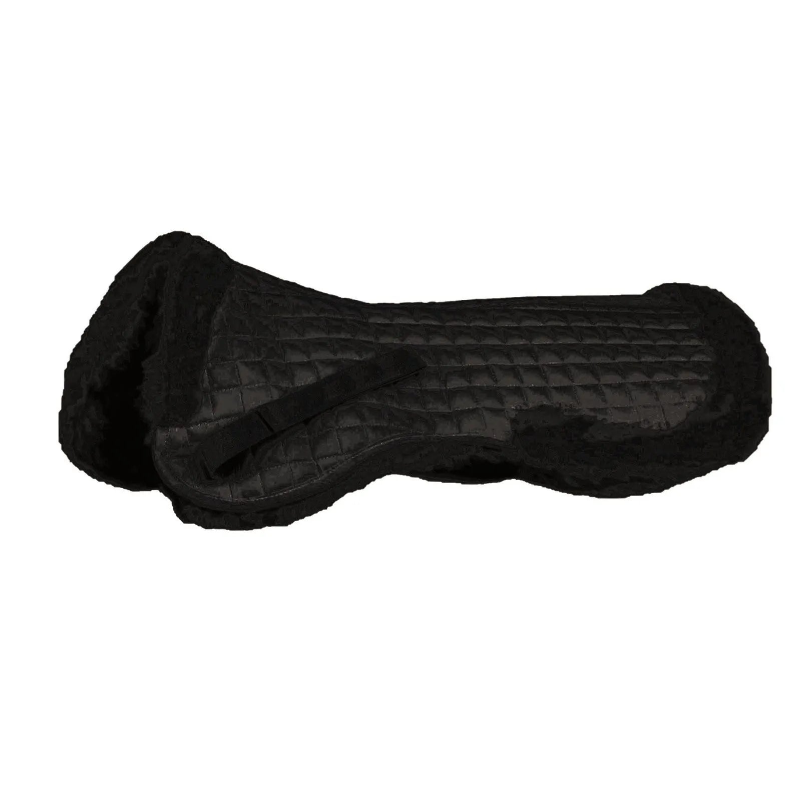 ARMA Acrillan Lined Saddle Half Pad - Black
