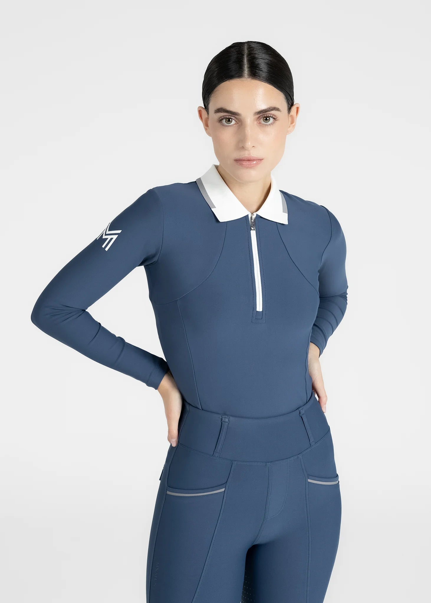 Maximilian Equestrian Concept Long Sleeve Polo Shirt