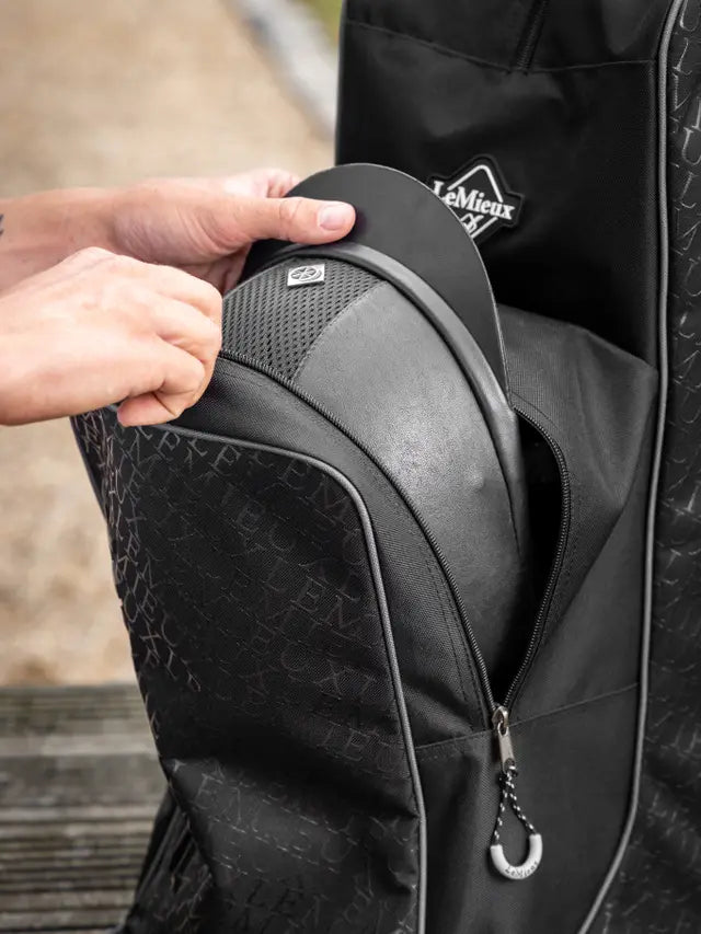 LeMieux Elite Pro Boot & Hat Bag - Black