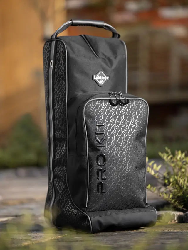LeMieux Elite Pro Boot & Hat Bag - Black