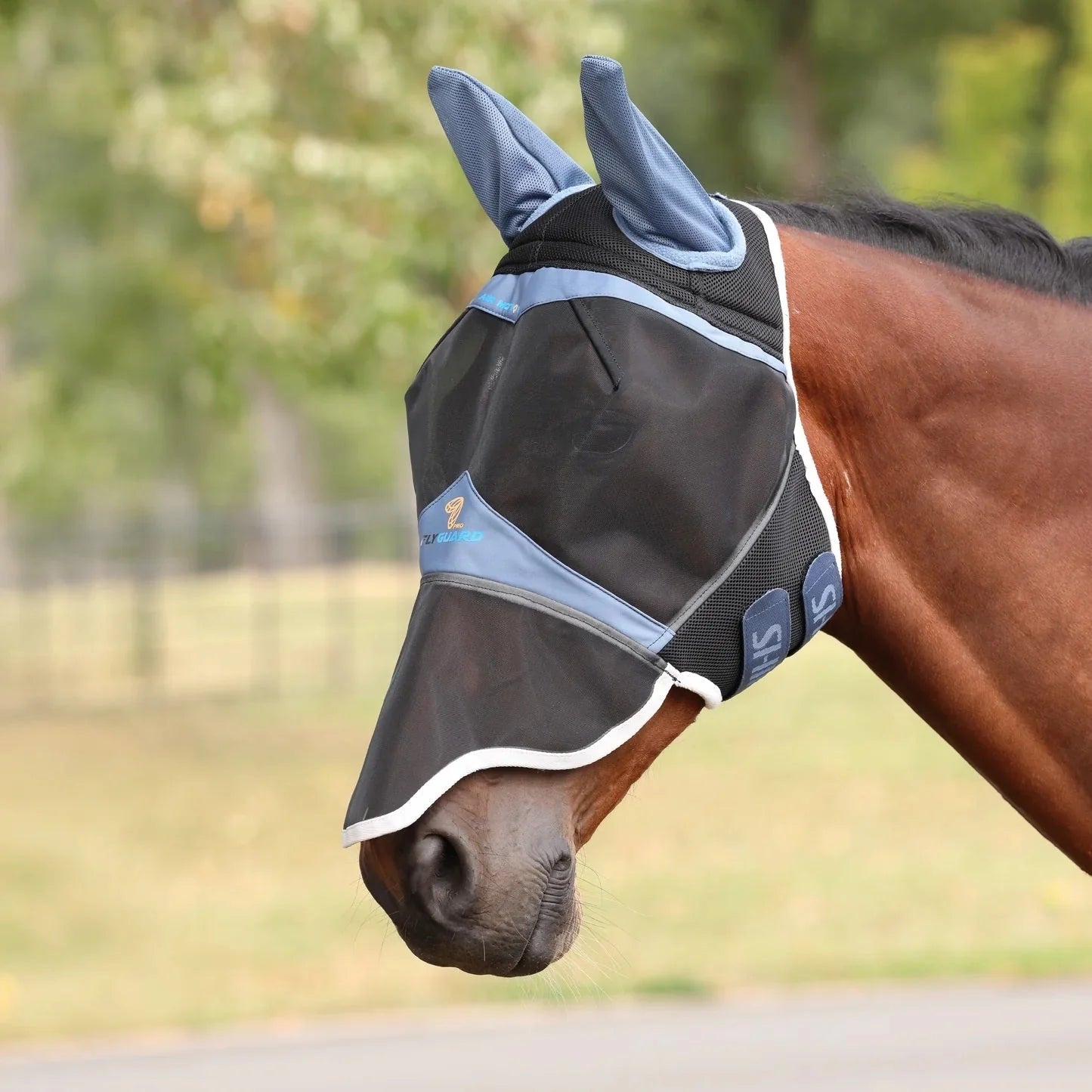 Shires Fly Guard Pro Air Motion Airstream Ears & Contour Nose