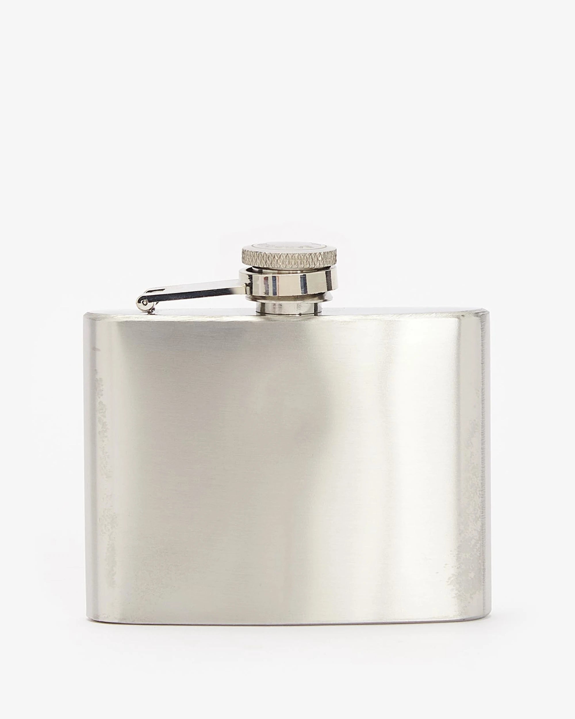 Barbour Hinged Hip Flask Brown