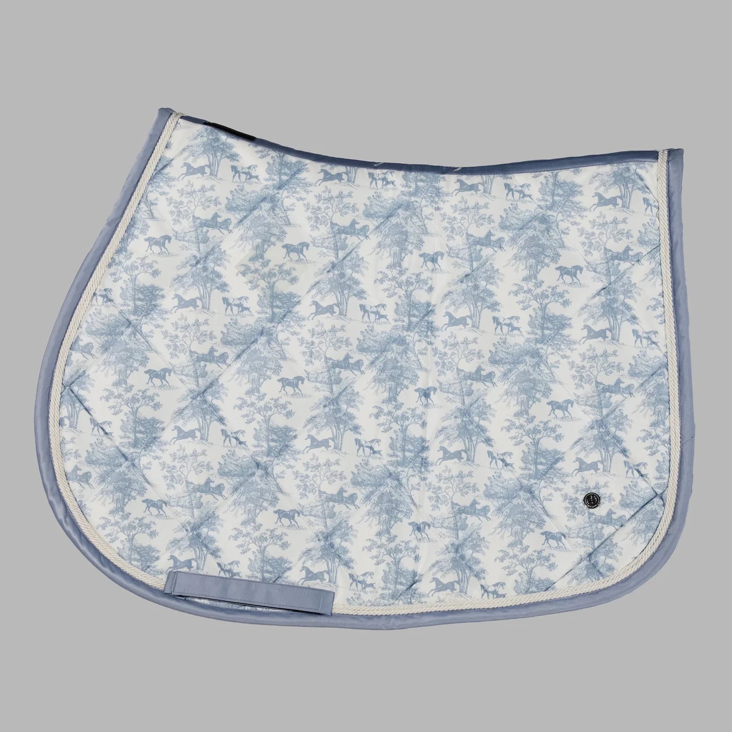 Dapplebay Equestrian Toile Jumping Saddle Pad Pony - Moonrise