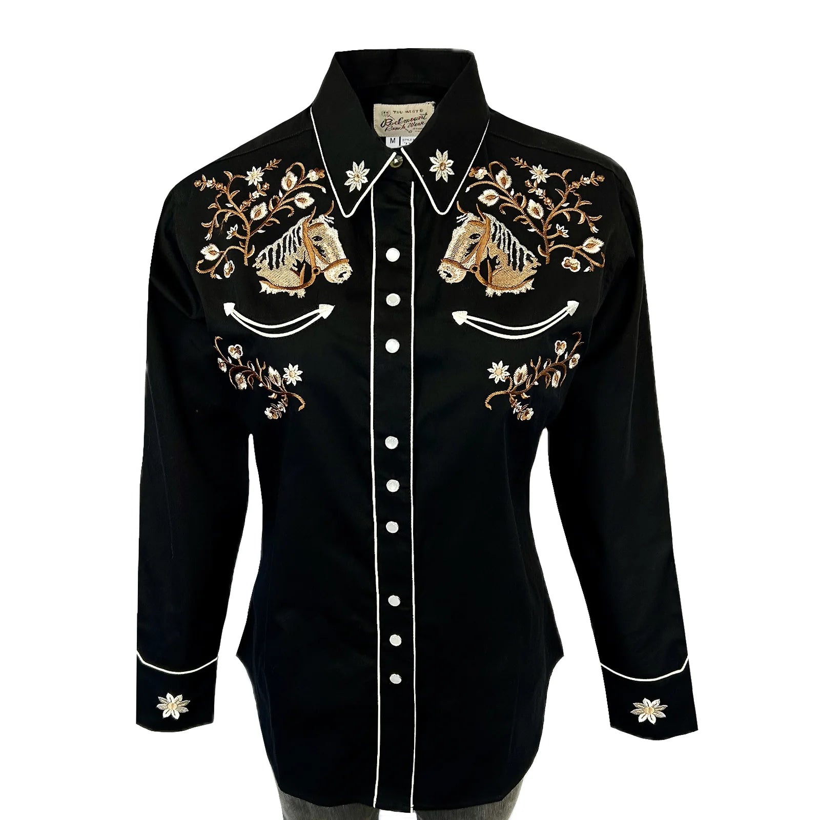 Rockmount Ranch Wear Womens Vintage Horsehead Shirt