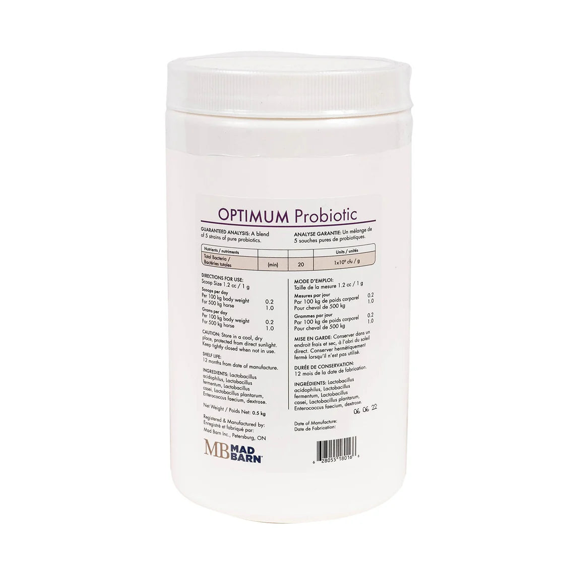 MadBarn Optimum Probiotic 0.5kg