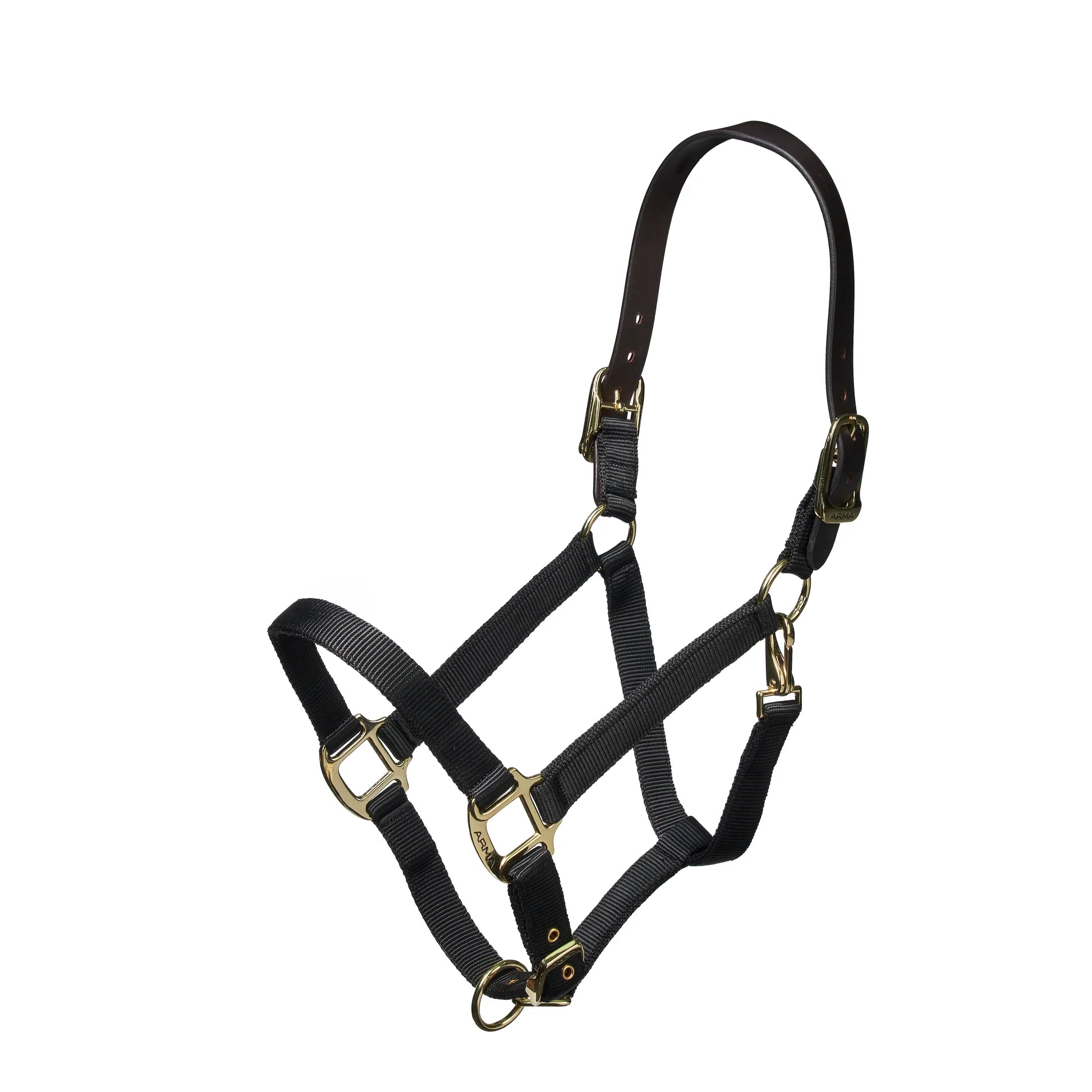 ARMA Nylon Halter With Leather Head Strap