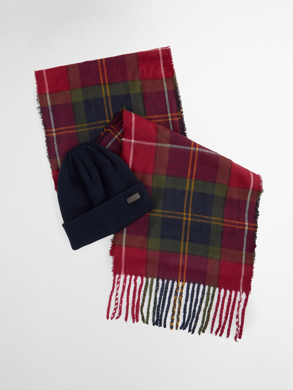 Barbour Swinton Beanie & Galingle Scarf Gift Set