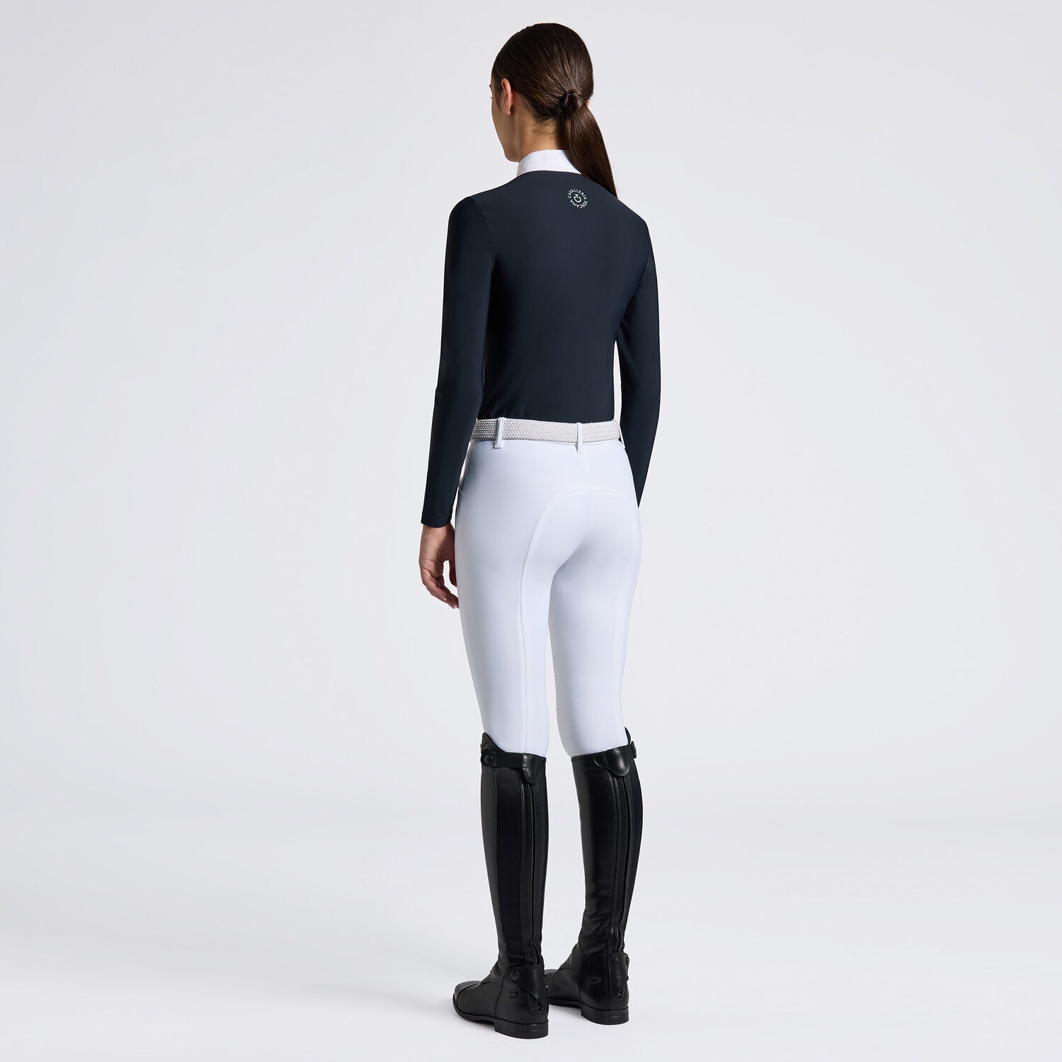 CT Jersey LS Zip Competition Shirt Navy 12