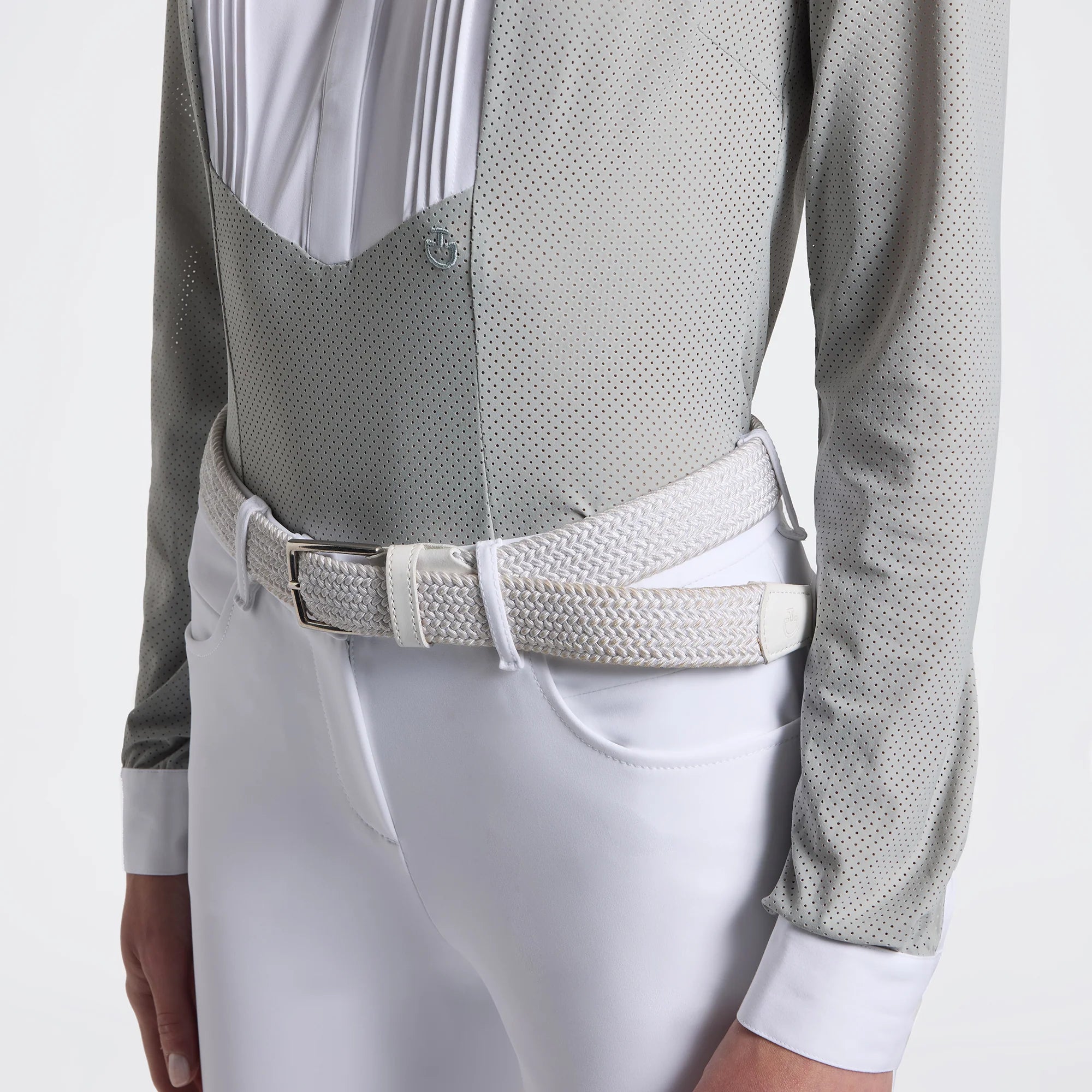 Cavalleria Toscana American L/S Show Shirt - Belgian Block