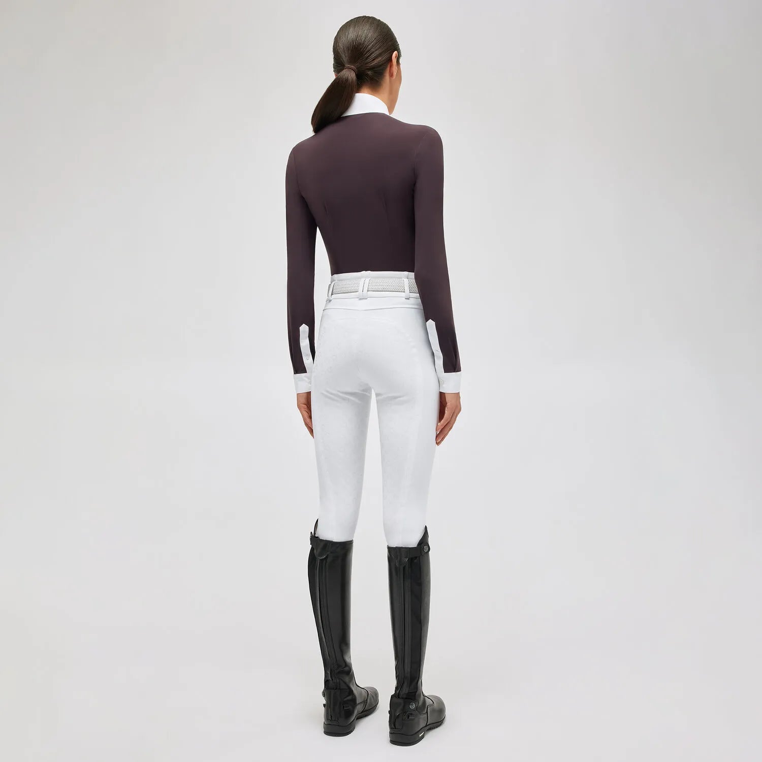 Used Cavalleria Toscana Dark Plum Shirt - 14