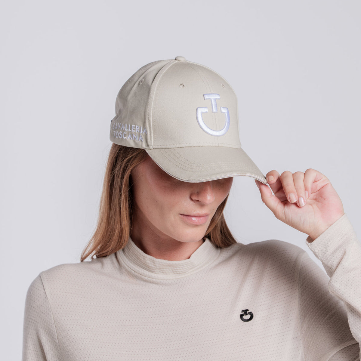 Cavalleria Toscana Cap - Rainy Day/White