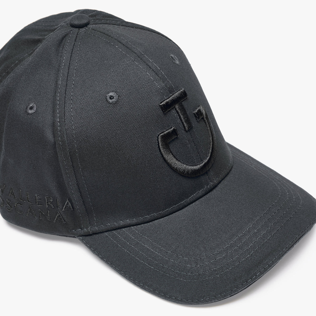 Cavalleria Toscana Cap - Charcoal Grey/Black