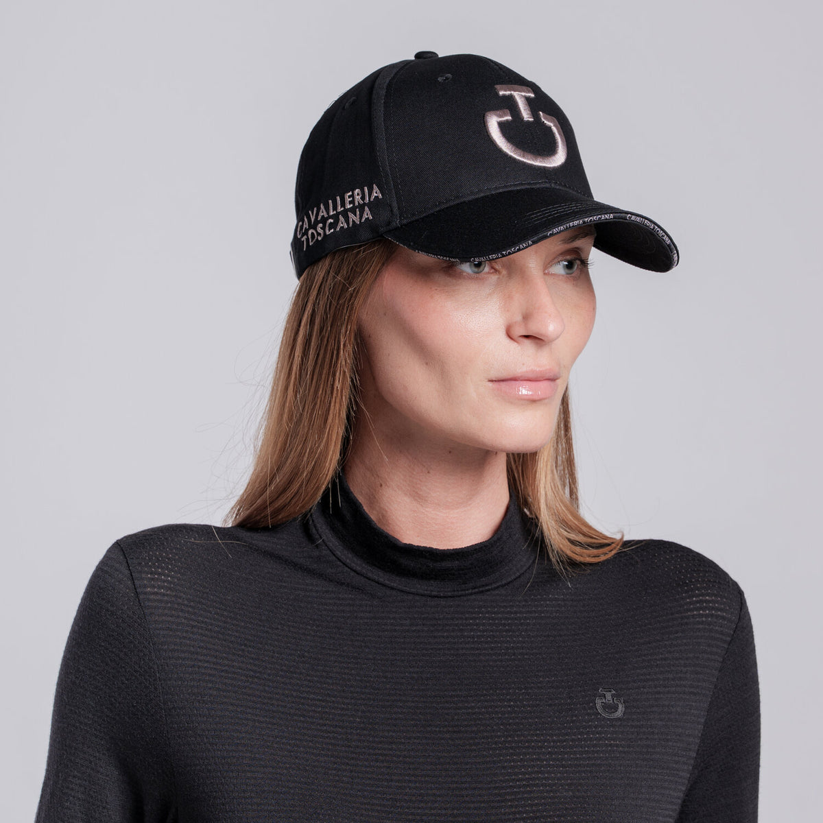 Cavalleria Toscana Cap - Black/Cipria
